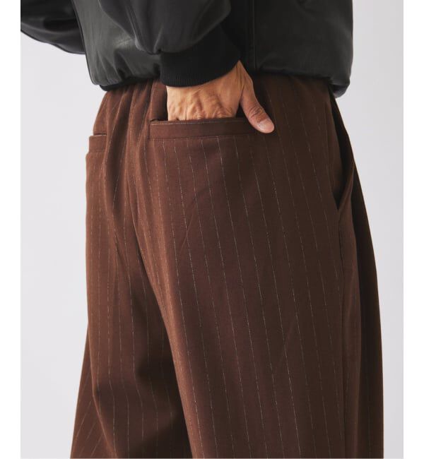 JOURNAL STANDARD relume「ヒールカット ルーズ ストライプ スラックス」|スラックス|