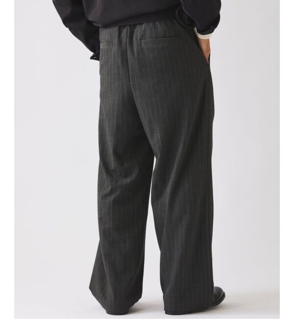 JOURNAL STANDARD relume「ヒールカット ルーズ ストライプ スラックス」|スラックス|