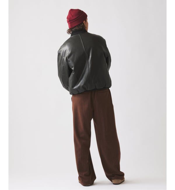 JOURNAL STANDARD relume「ヒールカット ルーズ ストライプ スラックス」|スラックス|