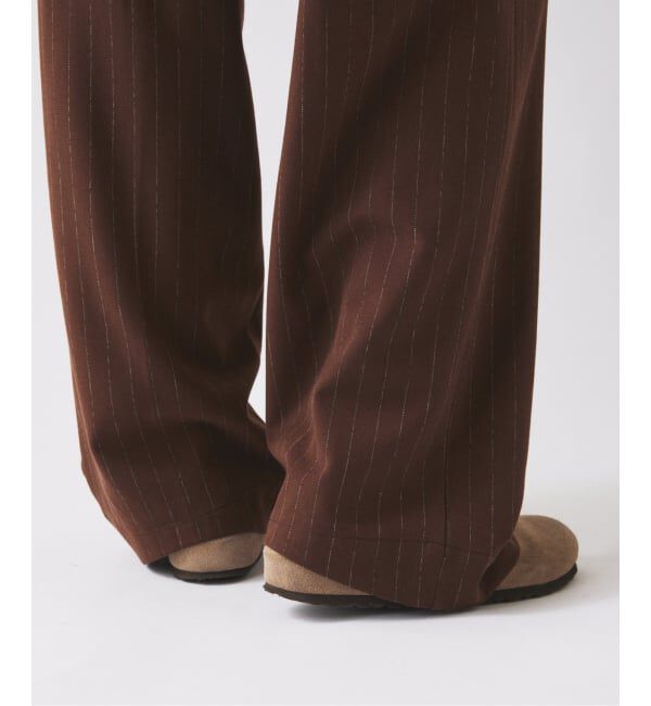 JOURNAL STANDARD relume「ヒールカット ルーズ ストライプ スラックス」|スラックス|