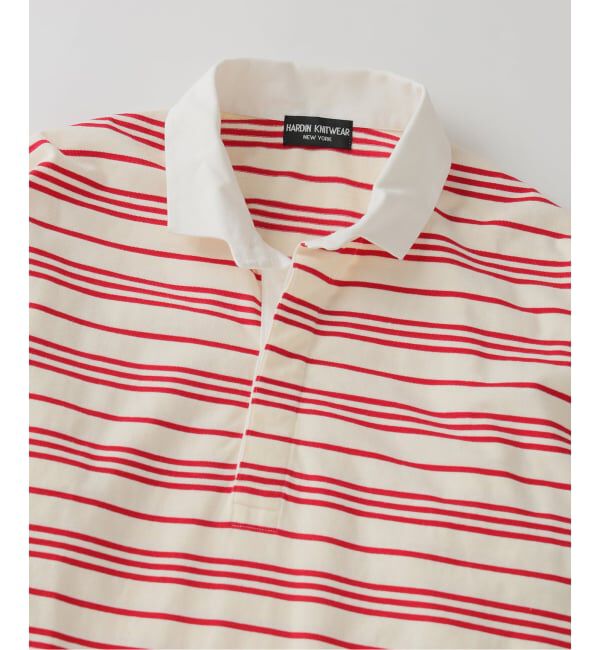 JOURNAL STANDARD「HARDIN KNITWEAR / ハーディンニットウェア ラグビー シャツ」|Tシャツ・カットソー|