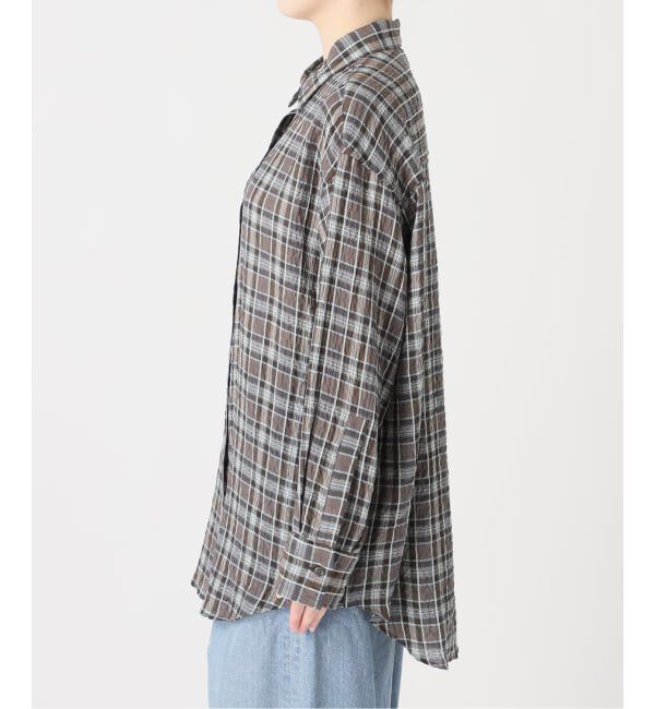 journal standard L'essage「チェックカシュクールシャツ」|シャツ・ブラウス|