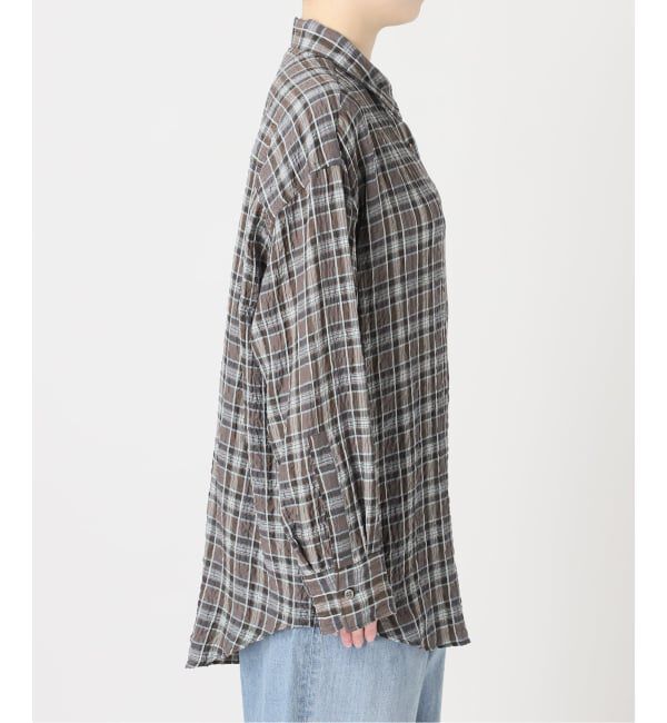 journal standard L'essage「チェックカシュクールシャツ」|シャツ・ブラウス|