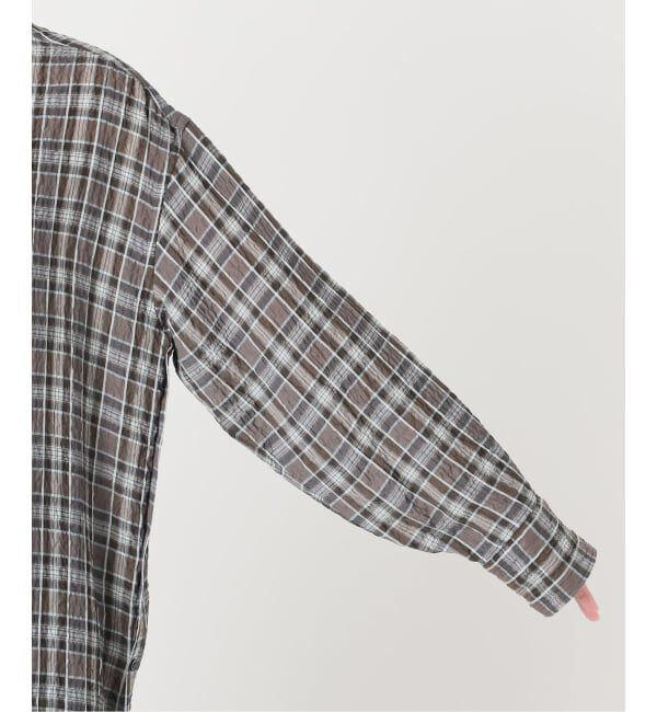 journal standard L'essage「チェックカシュクールシャツ」|シャツ・ブラウス|
