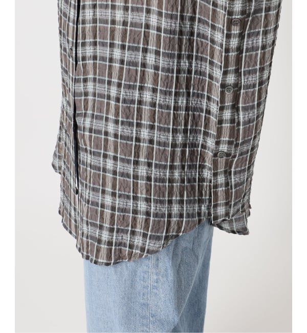 journal standard L'essage「チェックカシュクールシャツ」|シャツ・ブラウス|