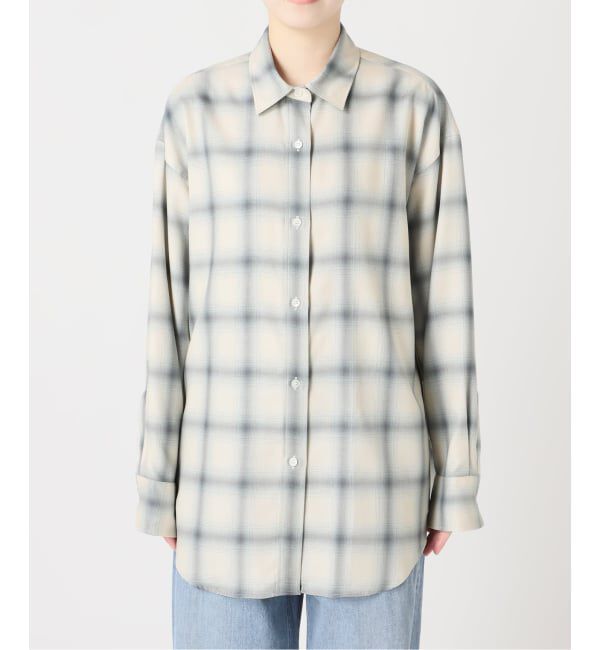journal standard L'essage「チェックカシュクールシャツ」|シャツ・ブラウス|