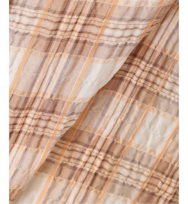 journal standard L'essage「チェックカシュクールシャツ」|シャツ・ブラウス|