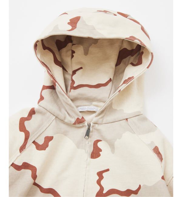 JOURNAL STANDARD「ラウンド スリーブ フーディ &ldquo;カモ柄&rdquo;」|パーカー|