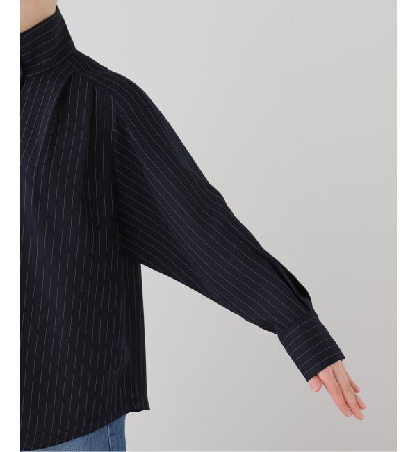 journal standard L'essage「【A PUPIL/ア ピューピル】別注 HNK RGLN BL STRIPES：ブラウス」|シャツ・ブラウス|