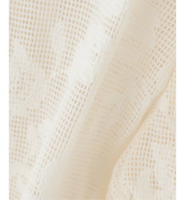 JOURNAL STANDARD「【VIVIANO / ヴィヴィアーノ】 Embroidered Lace Puff Blouse」|シャツ・ブラウス|