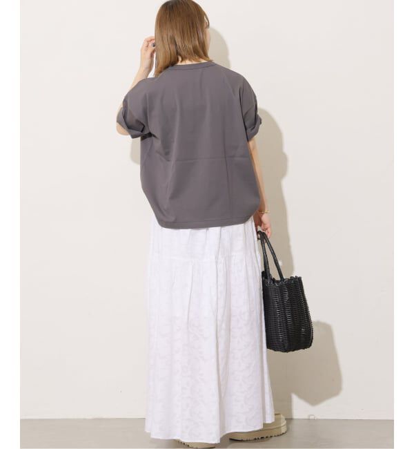 JOURNAL STANDARD relume「《予約》［26SS新作］コットンジャガードティアードスカート」|スカート|