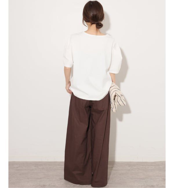 JOURNAL STANDARD relume「《予約》［26SS新作］タックデザインスリーブプルオーバー」|Tシャツ・カットソー|