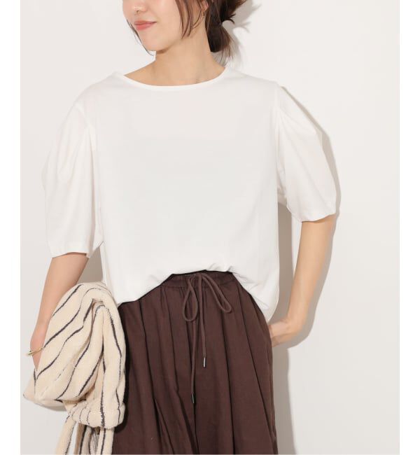 JOURNAL STANDARD relume「《予約》［26SS新作］タックデザインスリーブプルオーバー」|Tシャツ・カットソー|