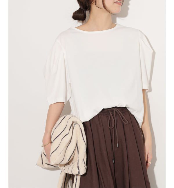 JOURNAL STANDARD relume「《予約》［26SS新作］タックデザインスリーブプルオーバー」|Tシャツ・カットソー|