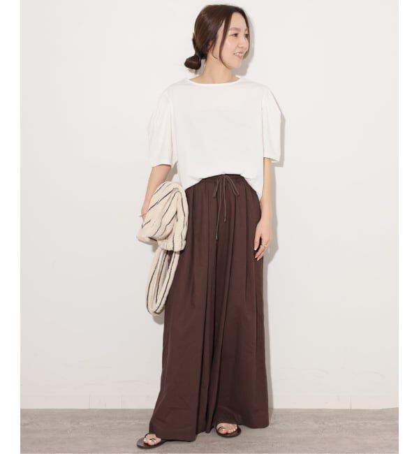 JOURNAL STANDARD relume「《予約》［26SS新作］タックデザインスリーブプルオーバー」|Tシャツ・カットソー|