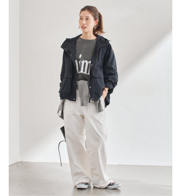 FRAMeWORK「≪洗濯機洗い可≫撥水メモリーウェザーHOODIEブルゾン」|その他|