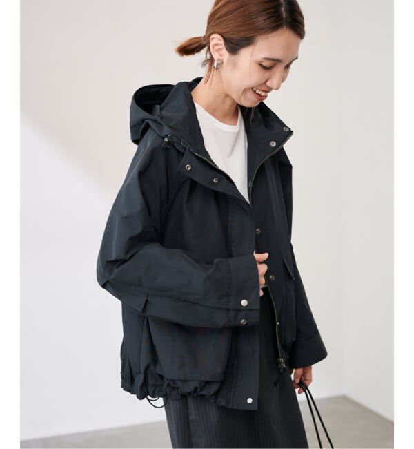 FRAMeWORK「≪洗濯機洗い可≫撥水メモリーウェザーHOODIEブルゾン」|その他|