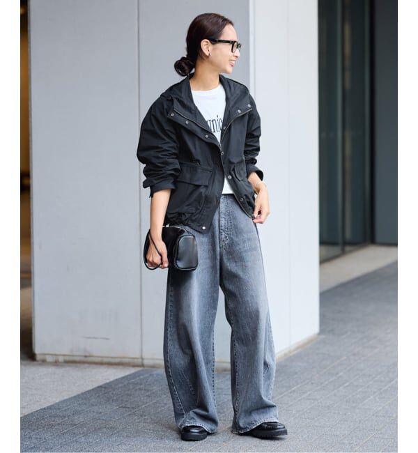 FRAMeWORK「≪洗濯機洗い可≫撥水メモリーウェザーHOODIEブルゾン」|その他|