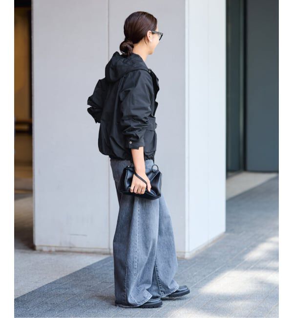 FRAMeWORK「≪洗濯機洗い可≫撥水メモリーウェザーHOODIEブルゾン」|その他|