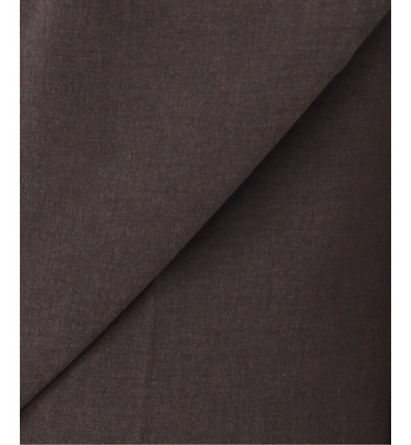 Spick and Span「《追加2》ダブルクロスツータックパンツ」|スラックス|