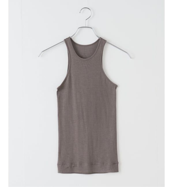 FRAMeWORK「MALU SASHA アメリカンスリーブ」|タンクトップ|グレーA