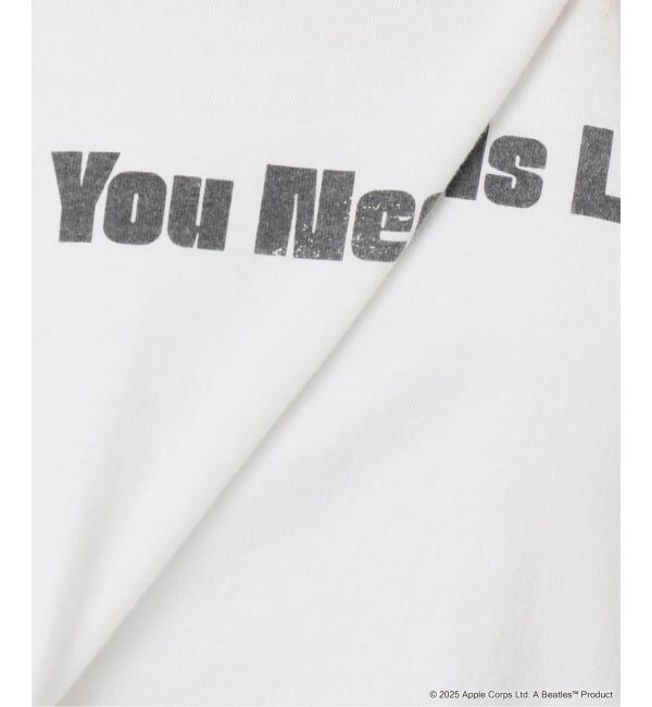 FRAMeWORK「BEATLES AllYouNeedIsLoveT」|Tシャツ・カットソー|