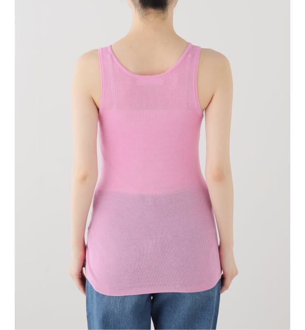 FRAMeWORK「y YO/イーヨ rib tank top」|タンクトップ|