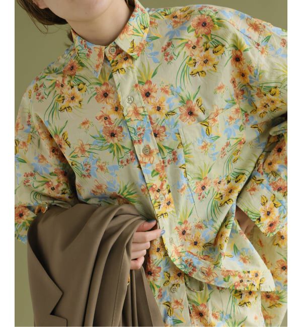 Spick and Span「VIAN / ヴィアン 別注 Flower Big Shirt」|シャツ・ブラウス|