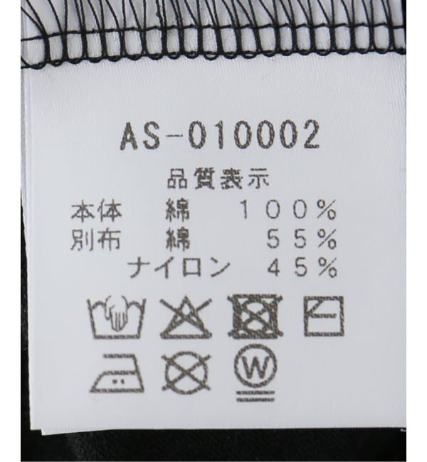 U by SPICK&SPAN「ARCHIVE STANCE/アーカイブスタンス lace switching Tee」|Tシャツ・カットソー|