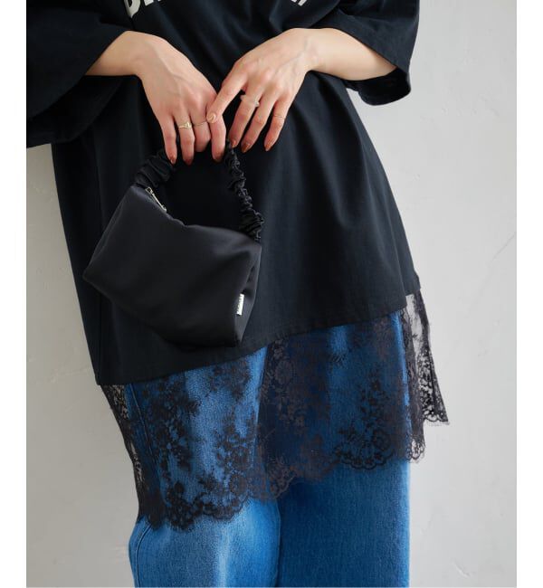 U by SPICK&SPAN「ARCHIVE STANCE/アーカイブスタンス lace switching Tee」|Tシャツ・カットソー|