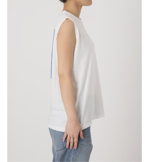 FRAMeWORK「≪予約≫ブルーフォトノースリーブTEE」|Tシャツ・カットソー|