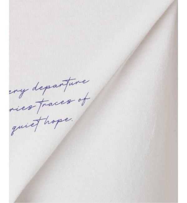 FRAMeWORK「≪予約≫ブルーフォトノースリーブTEE」|Tシャツ・カットソー|