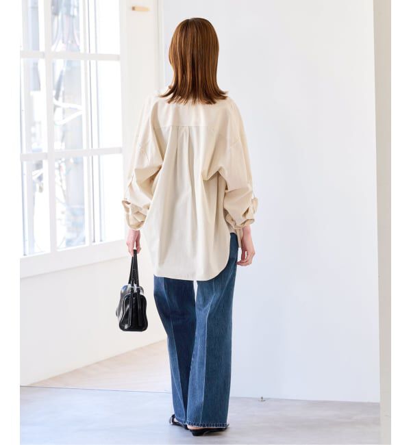U by SPICK&SPAN「《予約》ミスティダイ ボタンダウンシャツ」|シャツ・ブラウス|