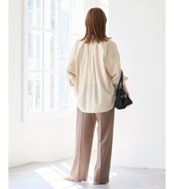 U by SPICK&SPAN「《予約》ミスティダイ ボタンダウンシャツ」|シャツ・ブラウス|