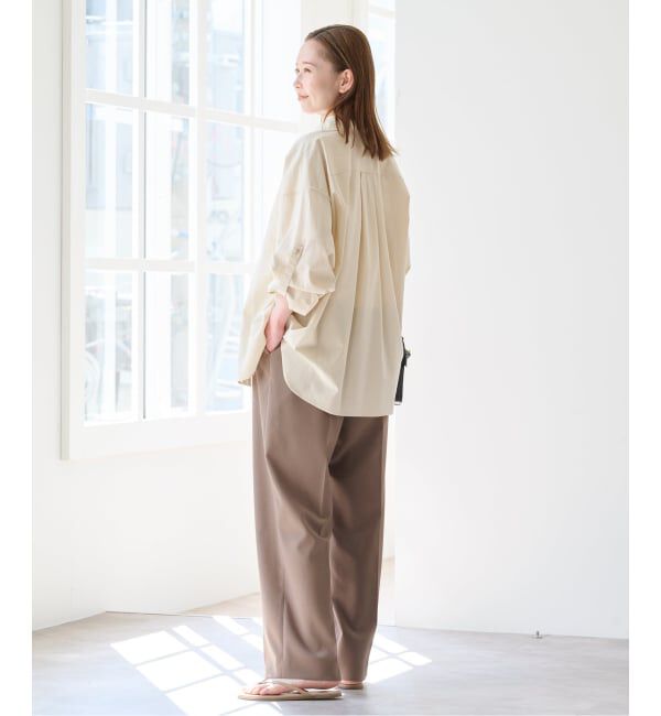 U by SPICK&SPAN「《予約》ミスティダイ ボタンダウンシャツ」|シャツ・ブラウス|