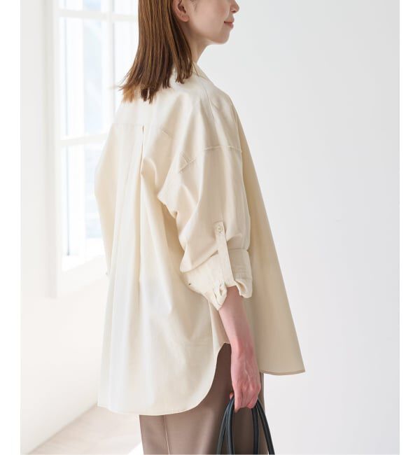 U by SPICK&SPAN「《予約》ミスティダイ ボタンダウンシャツ」|シャツ・ブラウス|