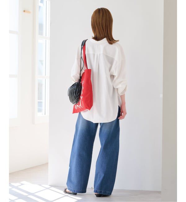 U by SPICK&SPAN「《予約》ミスティダイ ボタンダウンシャツ」|シャツ・ブラウス|