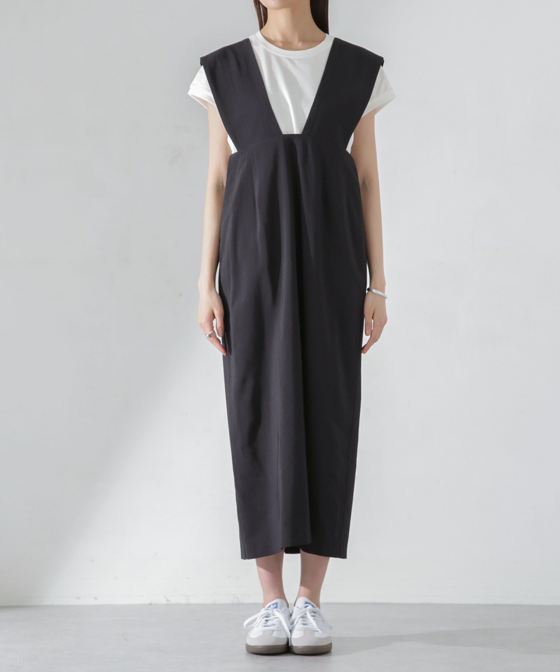 nano･universe「Iラインジャンパースカート」|ワンピース|