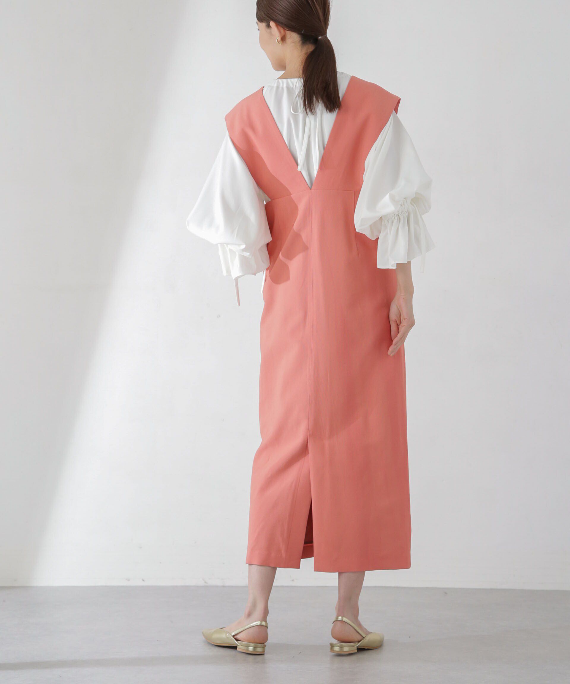 nano･universe「Iラインジャンパースカート」|ワンピース|