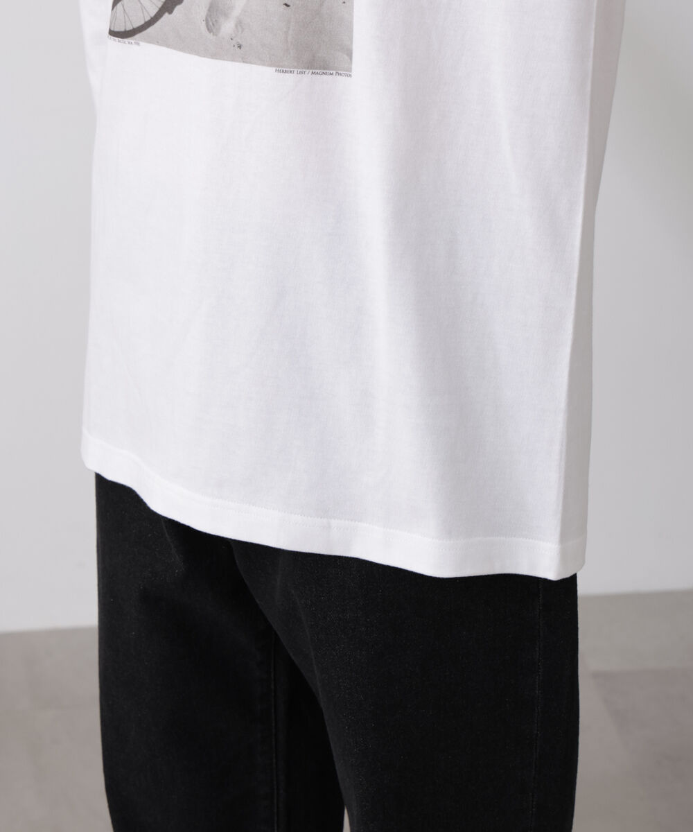 nano･universe「「着るアート」Herbert List/Magnum Photos Tシャツ長袖GERMANY」|Tシャツ・カットソー|
