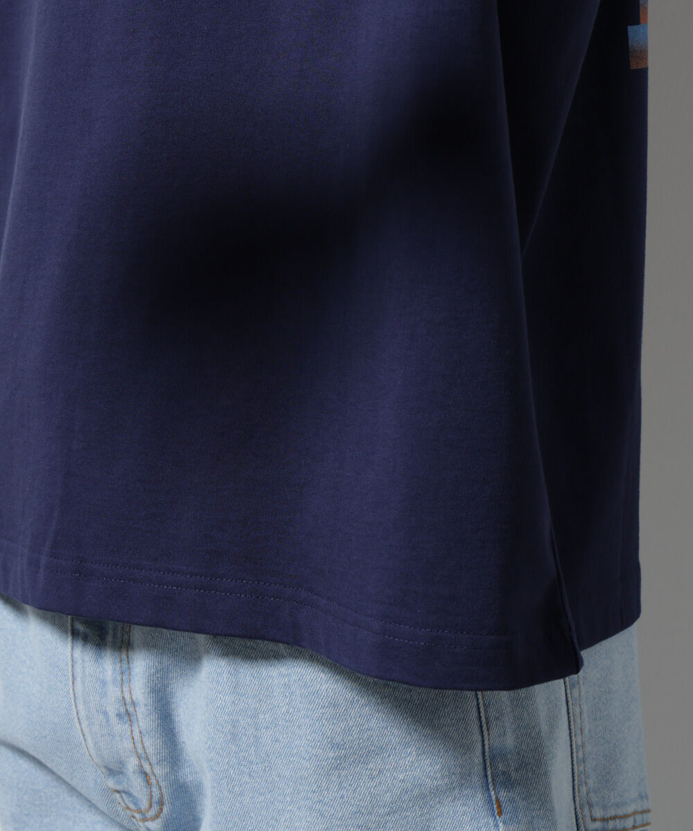 nano･universe「「MOFFISIE」2.0オリジナルプリント Tシャツ 半袖」|Tシャツ・カットソー|