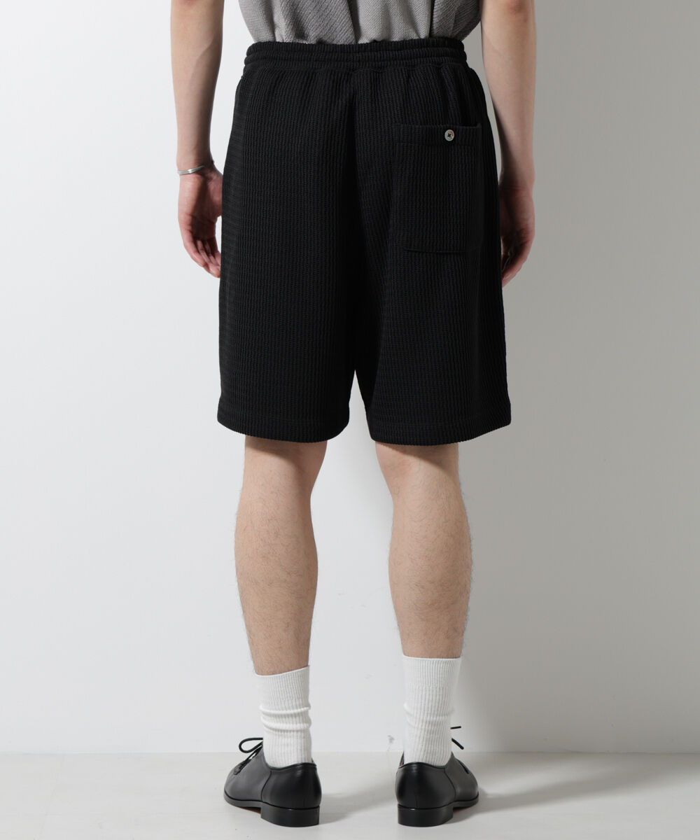 nano･universe「ジャガードニットソーショートパンツ（セットアップ可）」|チノ|