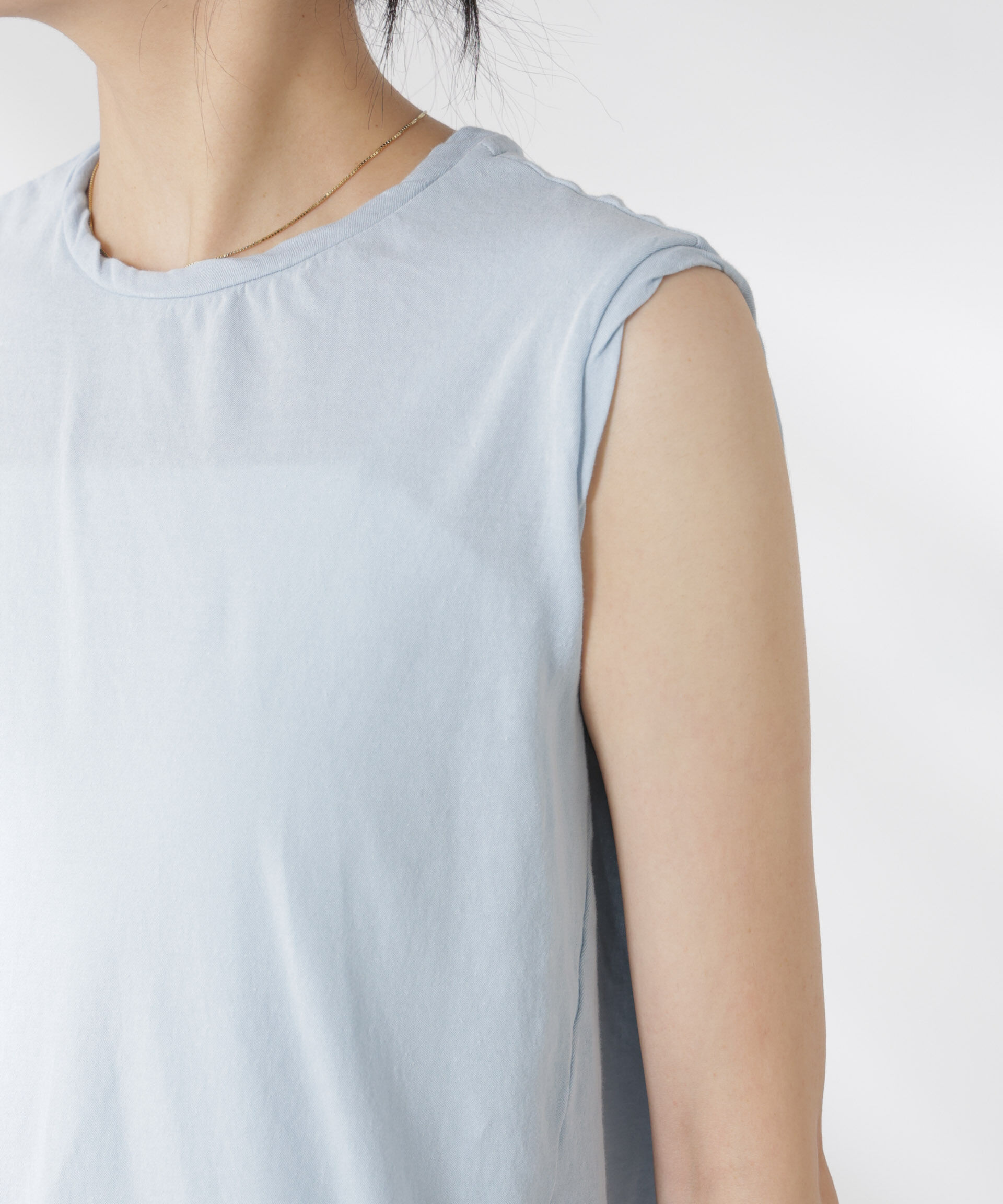 nano･universe「GREYCHORD/SOFIE スリーブレスTシャツ」|Tシャツ・カットソー|