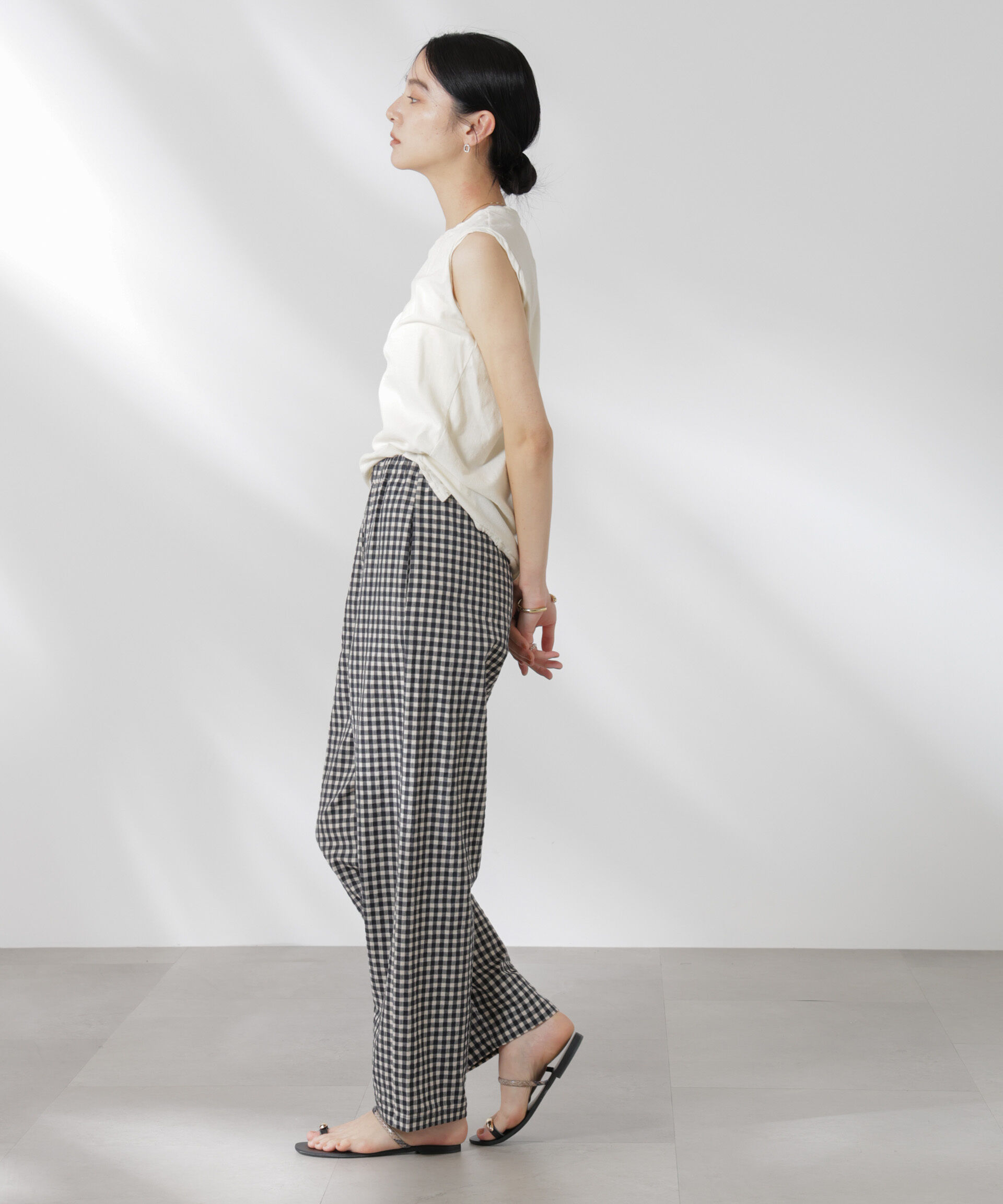 nano･universe「GREYCHORD/SOFIE スリーブレスTシャツ」|Tシャツ・カットソー|