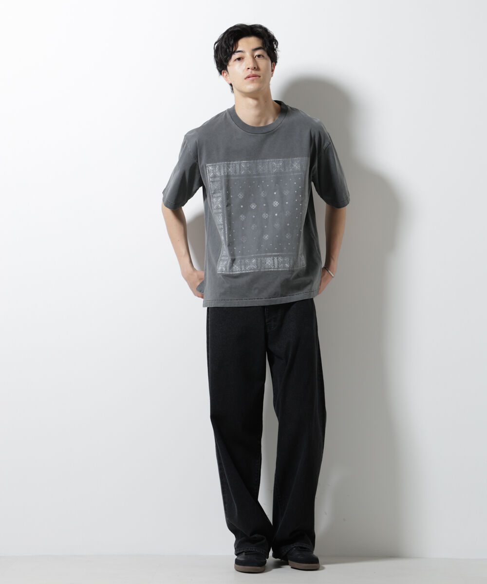 nano･universe「ピグメントクラフトTシャツ 半袖」|Tシャツ・カットソー|