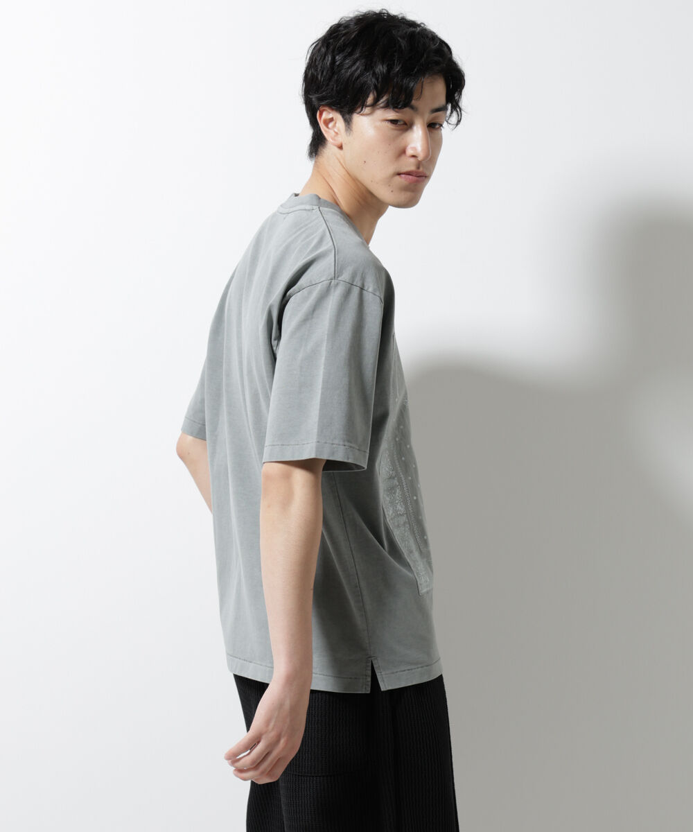 nano･universe「ピグメントクラフトTシャツ 半袖」|Tシャツ・カットソー|