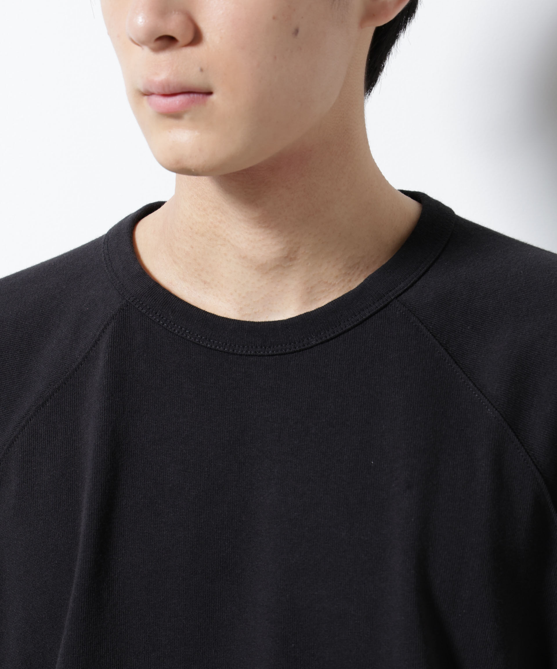 nano･universe「ヘビーウェイトコットンラグランスリーブTシャツ」|Tシャツ・カットソー|