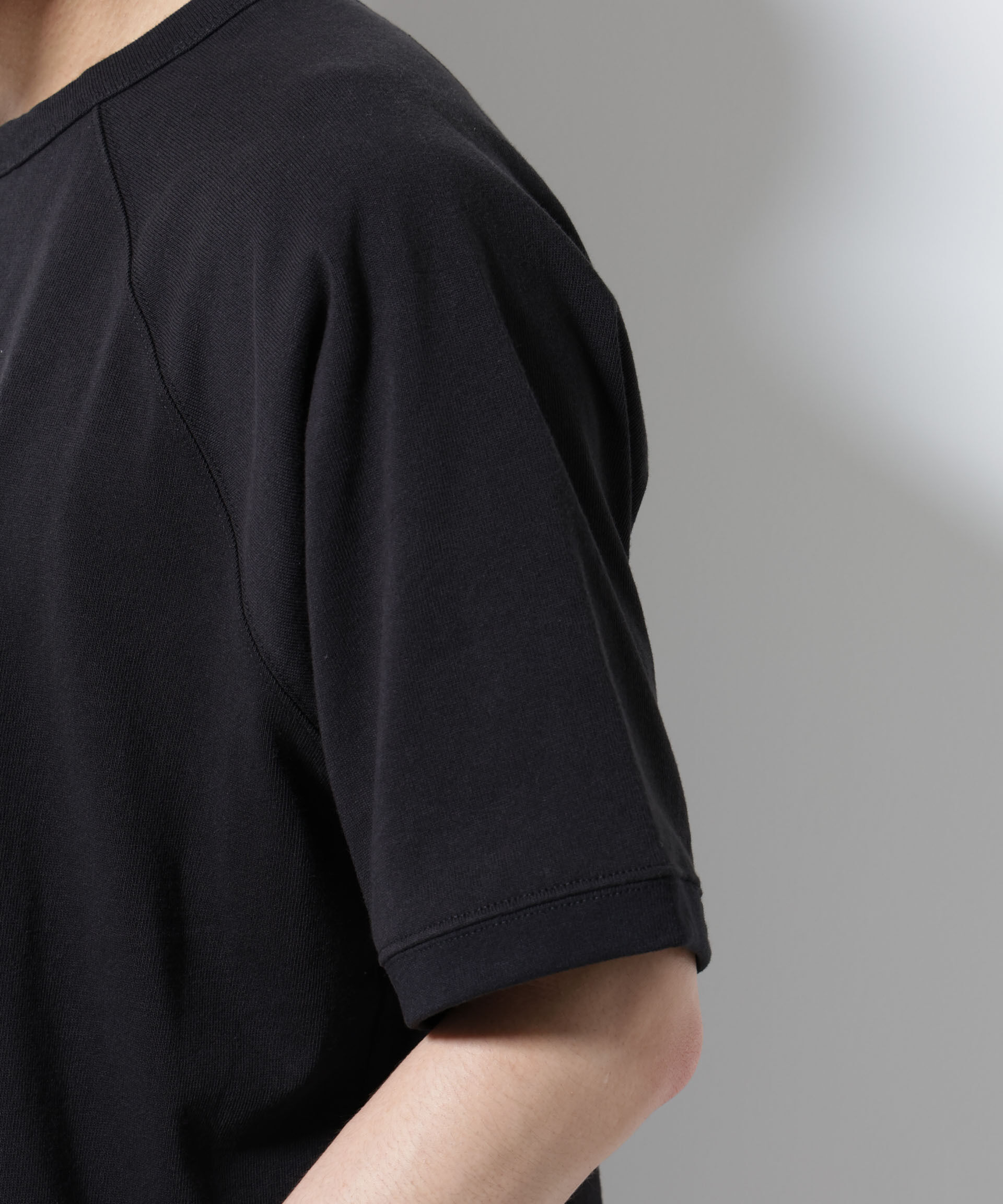 nano･universe「ヘビーウェイトコットンラグランスリーブTシャツ」|Tシャツ・カットソー|