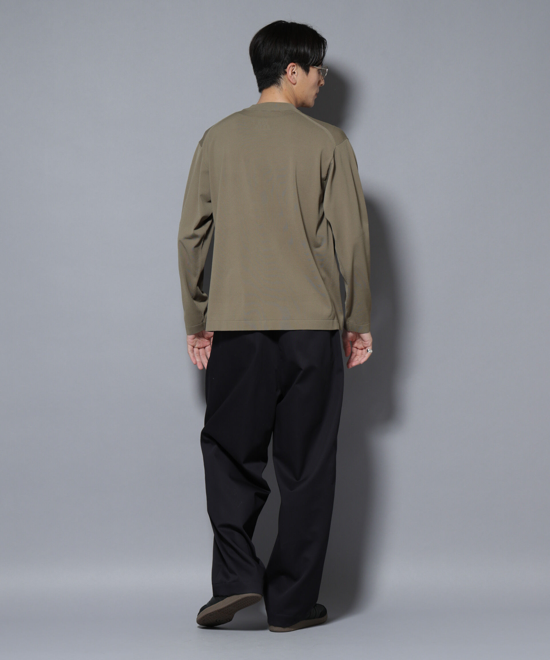 nano･universe「「ELITE 7 FUNCTION」クルーネックニット」|ニット・セーター|