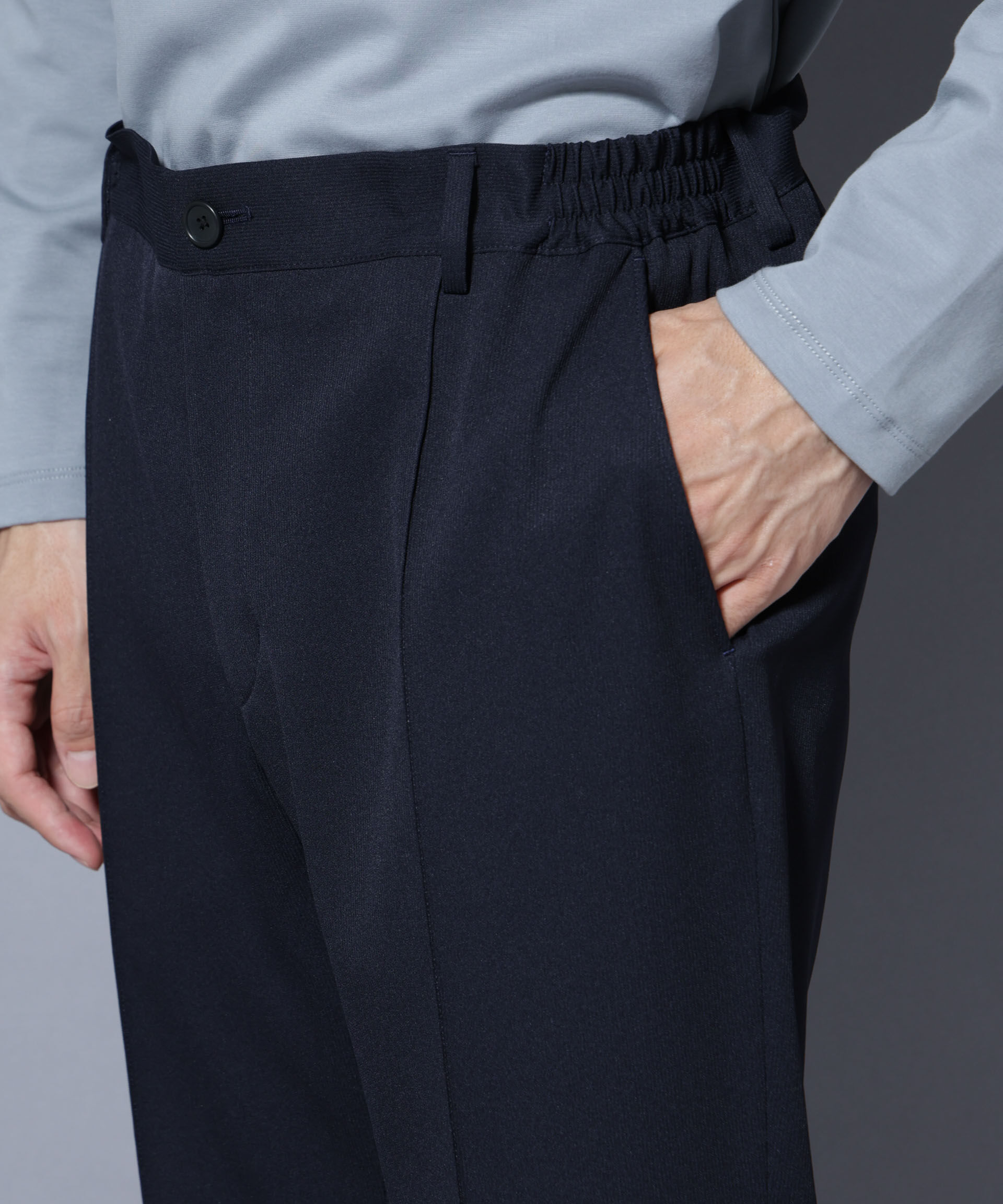 nano･universe「「N TROUSERS BASIC」 シャドーストライプパンツ(セットアップ可)」|スーツ|